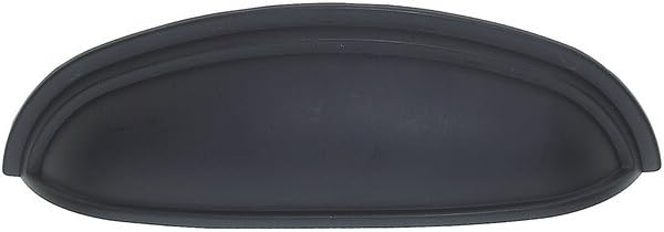 Cabinet Hardware 85320 Oil Rubbed Bronze Finish Heavy Zinc 4" C C Cup Pull Oil Rubbed Bronze