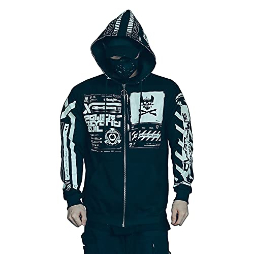 MFCT Men's Cyber Explosion Techwear Jacket