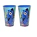 Familienkalender Lot de 2 gobelets compatibles avec Disney Le Monde de Dory 250 ml Passe au micro-ondes | Enfants | Filles | Garçons | Cadeau | Sans BPA | Dory | 2 gobelets