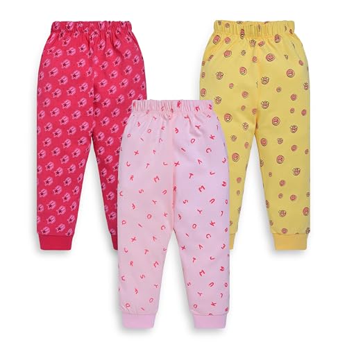 Image of LuvLap Baby Boys & Girls 100% Cotton Pyjama Pack of 3