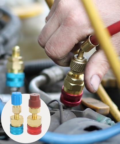 Adaptador RACOONA R1234YF para aire acondicionado automotor miniatura 6