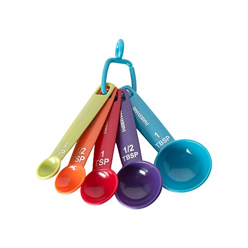 Farberware Color 9-Piece Plastic Measuring Cups And Spoons Set #TOP1