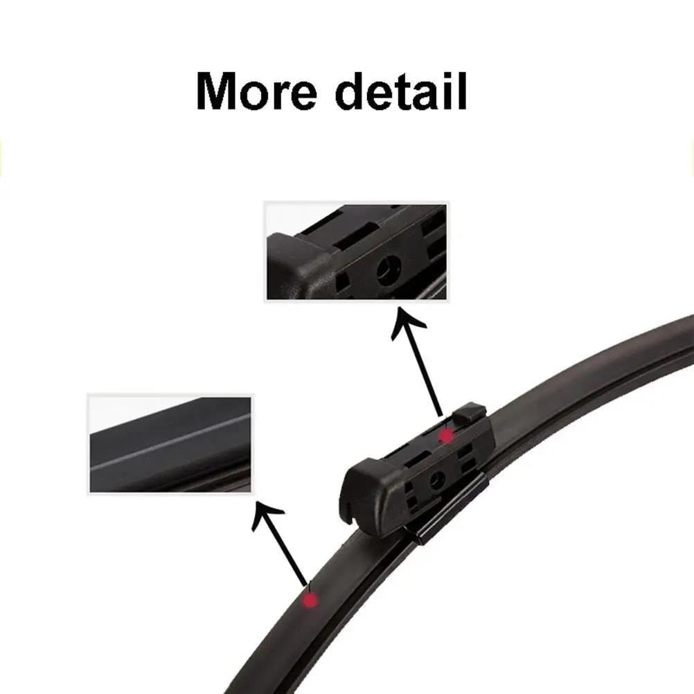 Spazzole Tergicristallo Per R&ange R&over Per Evoque L551 2018 2019 2020 2021 2022 In Poi Parabrezza Auto Tergicristalli Anteriori Spazzole Tergicristallo 26 "+ 21" Spazzole Parabrezza Auto
