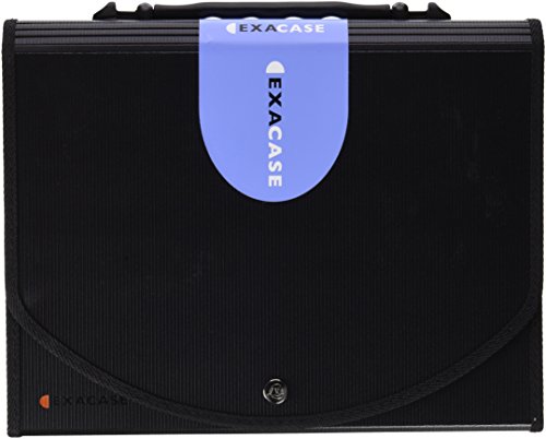 EXACOMPTA 55934E – Exacase – Clasificador Valisette – 13 compartimentos – Negro