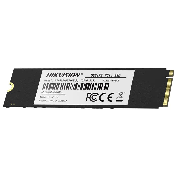 Hikvision 1024GB M.2 NVMe PCIe 3D NAND Internal SSD Upto 2500MB/s Read,1000MB/s Write