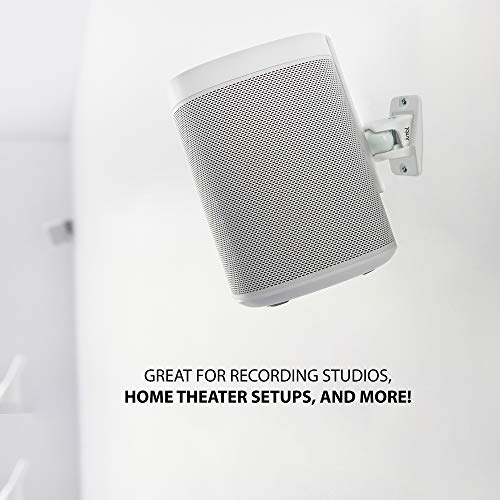 Jumbl Sinsb7W Progrip Ultra Stainless Steel Speaker Wall Mount Bracket White, Pair Of 2 #TOP3