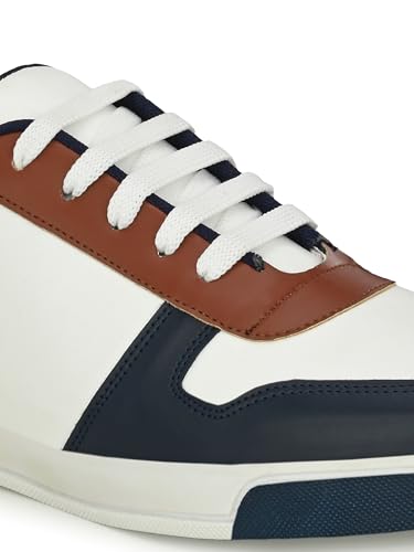 Image of STANPHORD mens Aura Casual Sneakers | Smart Sports Comfortable Lightweight | Colourblocked | Lace Up | Running | Walking | Training | Stylish Outdoor Shoes | Daily & Occasion Wear | Smart & Trendy | Comfortable