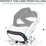 KKCOBVR S2 VR Shell Protective Cover with Four IR Filter Films, Compatible with Quest 2 Accessories can Play VR Outdoors on Cloudy Days or in Shaded Places with No Sunlight Direct