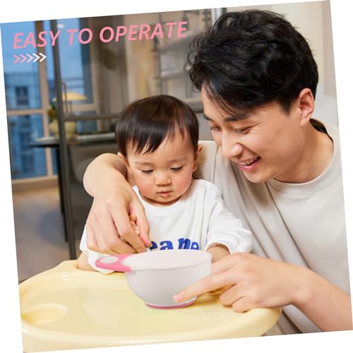 COOLHIYA 1 Espremedor De Frutas Bebê Tigela De Moagem Tigela De Moer Comida De Bebê Tigelas De Comid