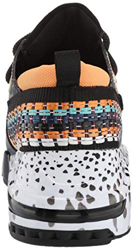 Steve Madden Steve Madden Women's Cliff Shoe, Orange/Multi, 7.5 M US