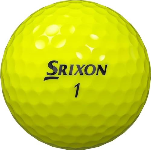 Srixon Z-Star Golf Balls (Tour Yellow, Spinskin, 3pk) 1 Sleeve 2023