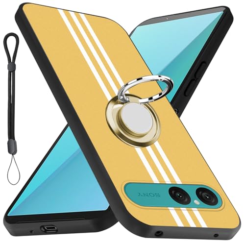 Xperia 10 VII P[X O ϏՌ SO-52F / SOG16 / A502SO / XQ-FE44 TPU wh~GNXyA10 VII Jo[ VR ԍڃz_[Ή 360°] Xgbvz[t ~ h~ S