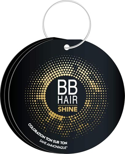 Nuancier BBHair Shine 2021 avec mèches réelles pour nuancer les reflets