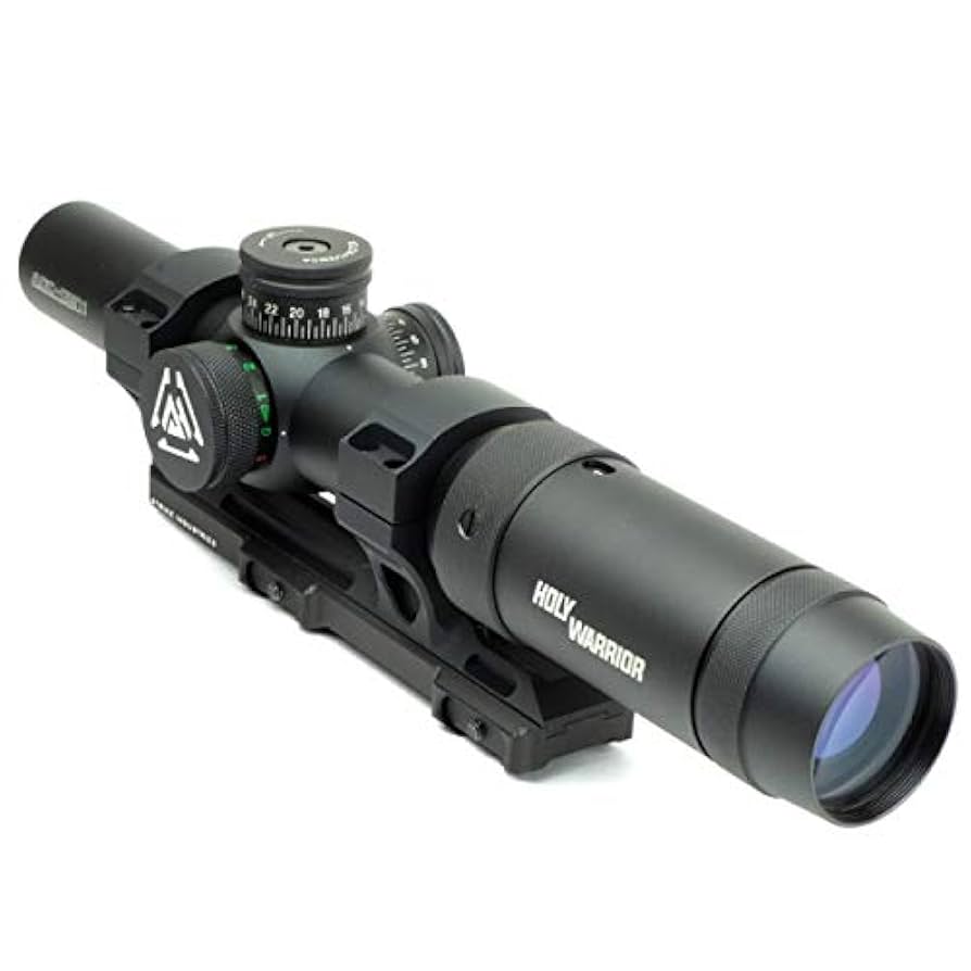 Holy Warrior HWO-ADC HD 1.5-5X LPVO スコープ HOLY WARRIOR HWO ADC 1-5x24 HD Airsoft Rifle Scope - Black