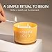 Jasmine & Oud Scented Candle, Luxury Large 3 Wick Soy Candle 12 Oz, 60+ Hour Long Lasting Clean Burn, Elegant Aromatherapy Home Decor, Housewarming & Birthday Gift for Men & Women
