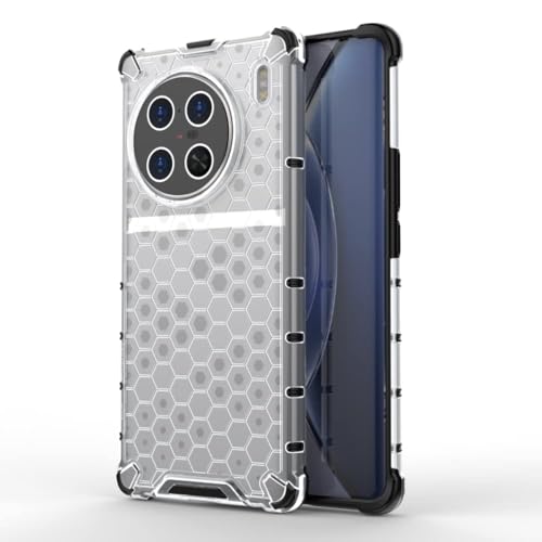 Image of Prime Retail Hard PC Back Case Cover for Vivo X90 Pro 5G Anti Slip Ultra Thin Shockproof Reinforced Corners (Polycarbonate|Transparent)