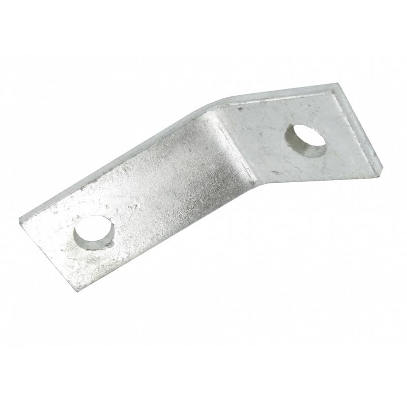 Electrical Galvanised Steel Channel (Strut) & Accessories (52 x 83mm 45° Obtuse Angle Bracket) — image 1