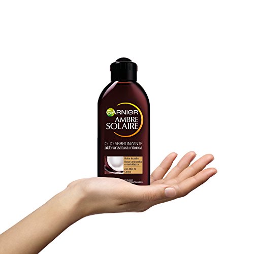 Garnier Ambre Solaire Tan Intense Coconut Oil 200ml (Italian Packaging) - Image 3