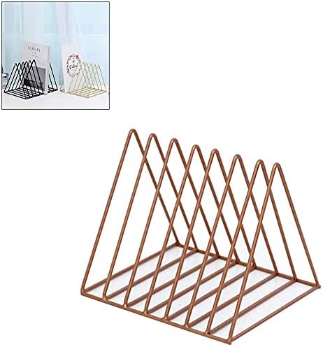 本立て ブックスタンド 毎週更新 三角形 ブックエンド 文房具 仕切りスタンド 多機能 卓上収納 金属製 おしゃれ 事務用品 雑誌 オフィス 色 展示棚 喫茶店 本棚 新聞 書類入れ ファイル 家庭