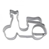 NEU Ausstechform Edelstahl, Motorroller ca. 5,5 cm