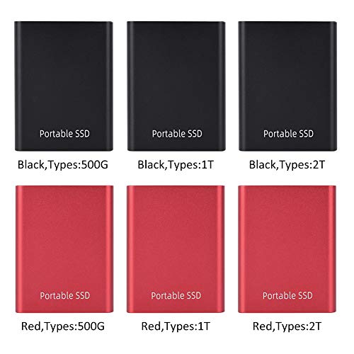 POHOVE 500 GB/1 TB/2 TB draagbare SSD Drive USB 3.0 externe SSD Solid State Drive, High-Speed Data Transmissie SSD Harde… - Image 4