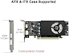 Tarjeta gráfica 51RISC Radeon RX 550 LP de perfil bajo, 4GB GDDR5, factor de forma pequeño para PC de escritorio o mini PC SFF, ideal para juegos y video 4K (RX 550 4GB Low Profile) 4