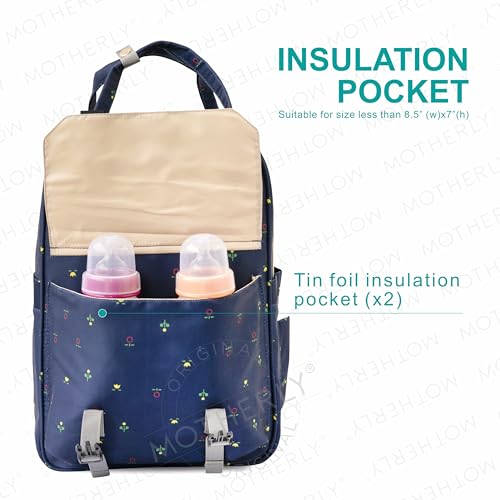 Image of Motherly Baby Diaper Bags for Mothers, Backpack for Mom for Travel
