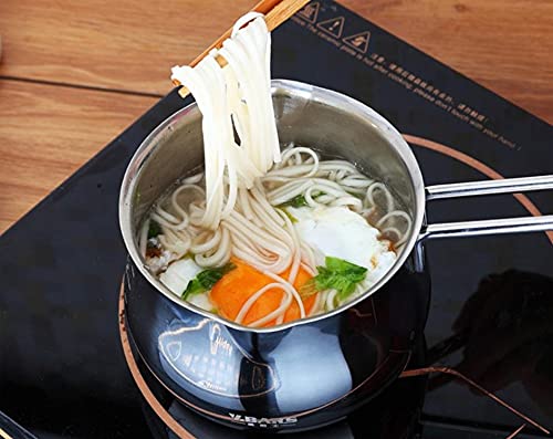 Paullice Melkpot 800ml roestvrij staal melkpot boter chocolade smeltpot kaas bakpot perfect voor smeltende boter, kaas… - Image 6