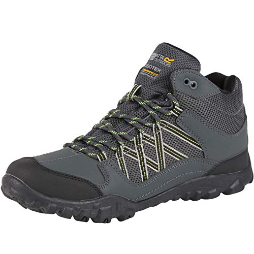 Image of Regatta Men's Edgepoint Hydropel Mid Height Walking Boots Low Rise Hiking