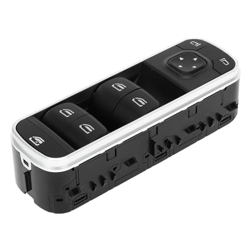 Interrupteur de lève-vitre pour Mercedes-Benz A220 CLA250 GLS450 Noir