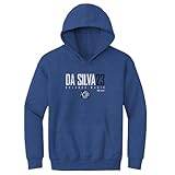 500 LEVEL Tristan da Silva Orlando Magic Elite Youth Hoodie Sweatshirt (Heather Royal, Medium)