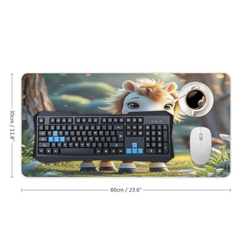 Pad Mouse Gaming Grande Rubber Base 30x60cm FekiLoot miniatura 2