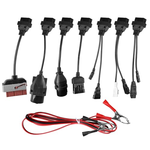 8 Stücke Diagnosegerät Adapter Set, Universal Auto Diagnose Adapter Kabelsatz OBD2 OBD1, PKW Kabelset Diagnosekabel, OBD2 Adapterkabel Diagnoseadapterkabel für CDP+ DS150E TCS Diagnostic Scanner 8 Stücke Diagnosegerät Adapter Set, Universal Auto Diagnose Adapter Kabelsatz OBD2 OBD1, PKW Kabelset Diagnosekabel, OBD2 Adapterkabel Diagnoseadapterkabel für CDP+ DS150E TCS Diagnostic Scanner