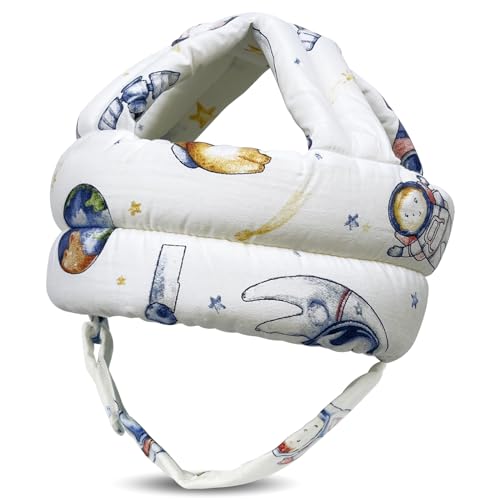 Image of Baby Head Protector Baby Helmet for Crawling Walking, No Bumps Safety Head Adjustable Protective Cap for Walking, Playing (Style 5)