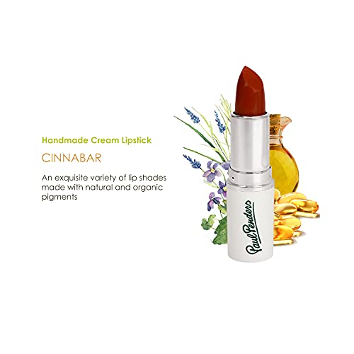 Image of Paul Penders Hand Made Vegan Cream Lipstick 4g (Cinnabar)