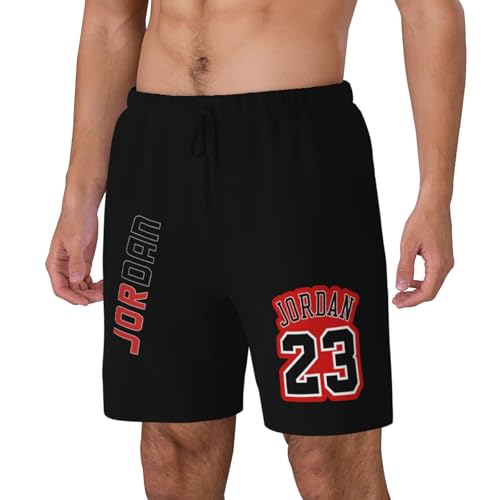 Men's Shorts, Quick-Drying Swimsuit, Mesh Lining, Beach Swimming Basketball Fans 23 Jordan-Style 192