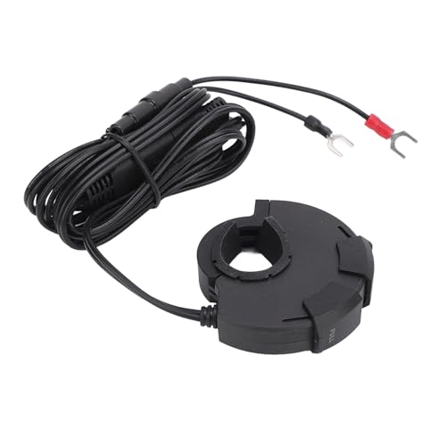 Motorcycle USB Charger, Dual Port USB Charger 12V to 24V PD30W Power Supply QC18W Fast Charging Adapter Handlebar Cellphone Adapter