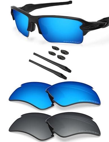 Verres polarisés d'exception pour Oakley Flak 2.0 XL BlazerBuck