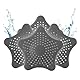 ABFLUSSHELD Universal Abflusssieb Silikon - 3+1 Gratis Haarsieb - Duschsieb mit Haarfänger - Premium Kitchen Sink Strainer - Abfluss Sieb für Dusche, Waschbecken, Badewanne und Küche