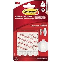 Bac De Rangement Command HOM-15 - Transparent - Avec Bandes Adhésives - Support 1,8kg - Pour Maison/Bureau