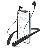 Auyeetek高齢者首掛け集音器bluetooth充電式両耳集音器大音量音質良いテレビ視聴モード16チャンネル8つの音量調節5つのモード簡単操作日本語取扱説明書付きノイズ抑え