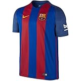 Nike Men´S FC Stadium Top Camiseta De La 1ª Equipación Fútbol Club Barcelona 2016-2017, Hombre, Azul/Rojo/Dorado, M