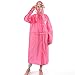 LXDDP Manteaux de Pluie pour Adulte, EVA étanche Portable réutilisable avec Cordon de Serrage avec Capuche à Double Bord extérieur Veste de Pluie d'équitation
