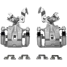 18B5002 18B5003 2Pcs Rear Brake Caliper Left +Right for ford Fusion 2006-2012 for Lincoln Mkz 2007-2012 for Lincoln Zephyr 2006, for Mazda 6 2006-2013 for Mercury Milan 2006-2011