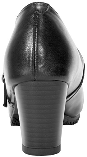 Footwear Women's Mary Jane,Black Leather,US 8 M3