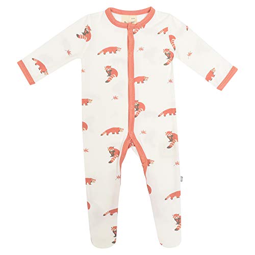 Kyte baby unisex soft bamboo rayon footies, snap closur…