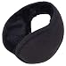 Unisex Sherpa Fleece Lined Winter Earmuffs,Black