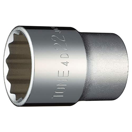 トネ(TONE) ソケット(12角) 4D-22 差込角12.7mm(1/2) 二面幅22mm