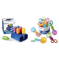 Learning Resources Primary Science Jumbo Droppers with Stand & Handy Scoopers