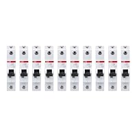ABB 10er Set S201-B16 Sicherungsautomat - S200-1P - 16 A - B(AC) 6 kA B-Charakteristik 2CDS251001R1165 – Ansicht 1